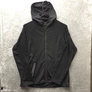 Cali Sport Reflective Performance Workout Jacket Women's‎ Large Black Zipper